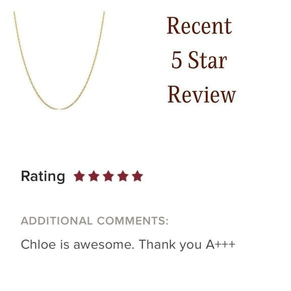 20” NEW SOLID 10K GOLD ROPE CHAIN 1MM - Picture 7 of 8